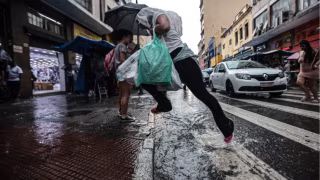 Ciclone traz chuva intensa e ventos fortes a São Paulo no fim de semana