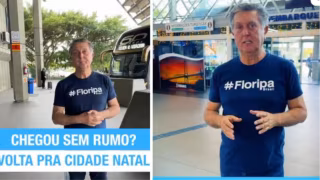 Florianópolis instala posto para controlar chegada de pessoas vulneráveis