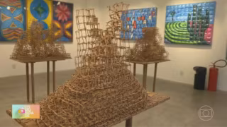 Exposição debate consumo e arte com materiais descartados no Pavão-Pavãozinho