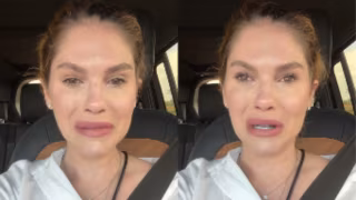 Aos prantos, Bárbara Evans desabafa após ter perfil apagado das redes sociais