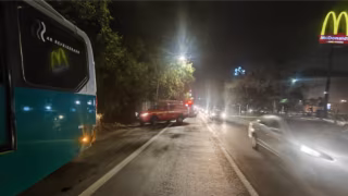 Colisão entre carro e ônibus deixa feridos na BR-381 em Ipatinga; motoristas dão versões diferentes do acidente
