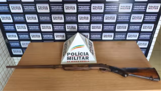 Homem é preso por posse de arma e ameaça à ex-companheira em Pingo D’Água