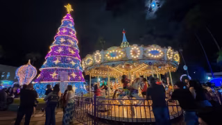 Araxá inaugura maior Natal da história com 2 milhões de LEDs em novo circuito