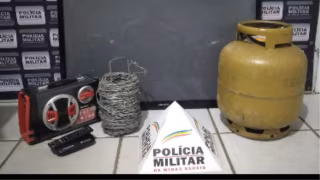 Polícia prende suspeito de furto e recupera bens em Dionísio