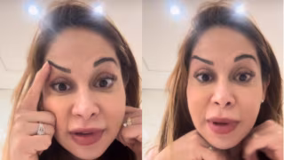 Maíra Cardi se desespera após botox deixar sobrancelhas tortas: “Fiquei com a cara endemoniada”