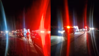 Colisão entre carro e carreta deixa um morto na BR-381 em Santana do Paraíso