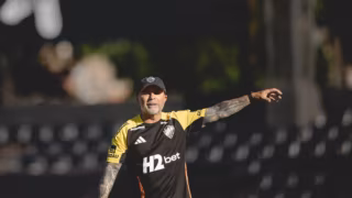 Atlético encerra preparação em Assunção com novos desfalques para final da Sul-Americana