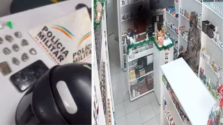 Criminoso assalta restaurante e é preso em Ipatinga; PM investiga ligação com roubo à farmácia nesta semana