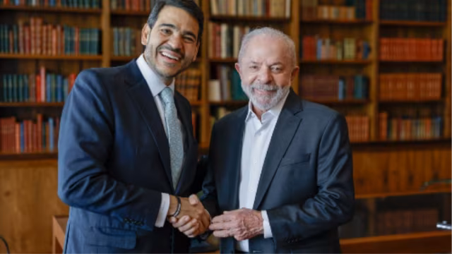 Zema critica indicação de Jorge Messias ao STF e o chama de ‘amigo de cachaça’ de Lula