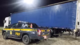 PRF apreende carreta com placas clonadas na BR-381 em MG