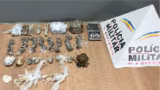 Operação 'Presença que Protege' apreende drogas no bairro Santa Terezinha