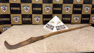 Homem é preso suspeito de tentar matar cliente com golpe de foice em bar de Urucânia, PM explica ocorrência