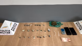 Homem é preso por tráfico de drogas em operação da PM em Matipó
