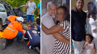 Cinco pessoas da mesma família são sepultadas em Monlevade nesta segunda após acidente na BR-381