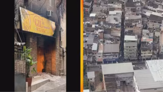 Incêndio atinge restaurante em prédio residencial; dono fica ferido e é resgatado pelos bombeiros