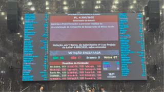 ALMG aprova em 1º turno projeto que autoriza privatização da Copasa