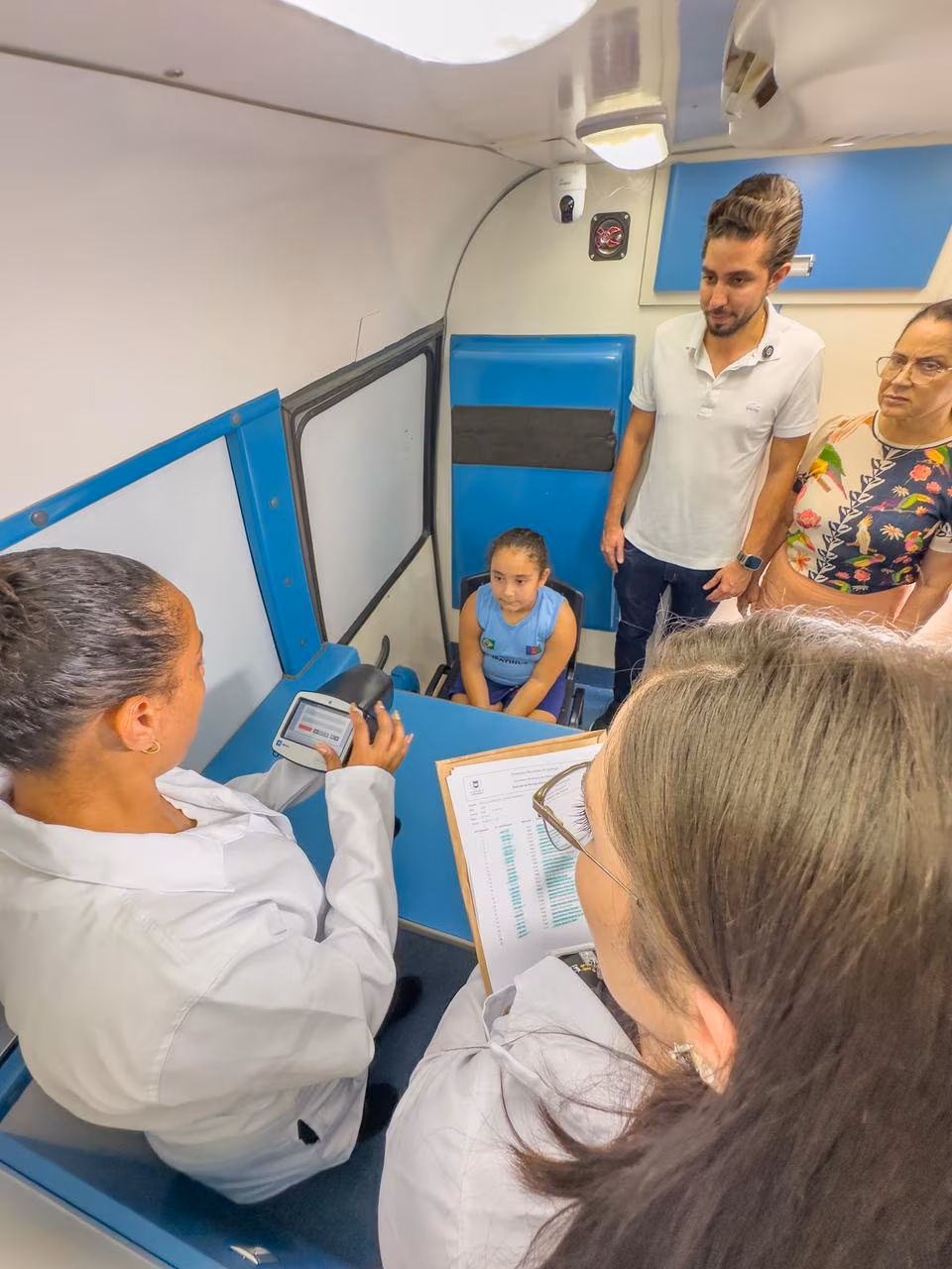 Sugestão de pauta: Ipatinga inicia o Projeto Olhares do Futuro com atendimentos oftalmológicos em escolas da rede municipal