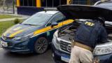 PRF recupera caminhonete roubada em SP e prende motorista na BR-146, em MG