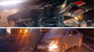 Colisão entre carreta e dois carros deixa três homens feridos na BR-116 em Manhuaçu