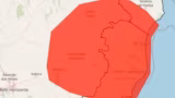 Inmet emite alerta vermelho de ‘grande perigo’ de tempestades para o Vale do Aço e mais de 120 cidades