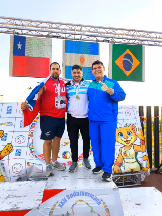 Atleta de Ipatinga conquista bronze no Sul-Americano Master de Atletismo