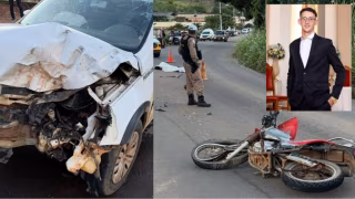 Jovem motociclista de 19 anos morre ao desviar de buraco na pista em Bom Jesus do Galho