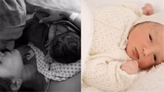 Arrascaeta compartilha primeiras fotos do filho Milano antes de viajar para disputa no Catar