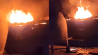 Incêndio de grandes proporções atinge supermercado em Governador Valadares