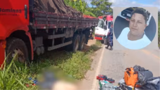 Identificado motorista que morreu após passar mal e parar caminhão na rodovia LMG-758, em Belo Oriente