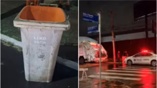 Mulher é encontrada morta dentro de lixeira em Porto Alegre com sinais de violência