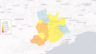 Vendaval com rajadas de 90 km/h causa apagão de três dias em São Paulo
