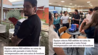 Empresário esconde iPhones em caixas de bombom para premiar equipe após meta de R$ 3 milhões