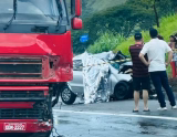 Grave acidente na BR-116 mata três da mesma família em Minas Gerais