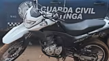 Polícia Municipal recupera motocicleta furtada entre Ipatinga e Coronel Fabriciano