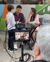 Curta ‘Até que um like nos separe’ tem estreia movimentada no Vale do Aço