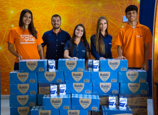 Supranet realiza 4ª edição do Natal Solidário e supera meta de arrecadação de leite