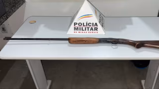 Homem é agredido e desarmado após disparo de espingarda em via pública em Matipó