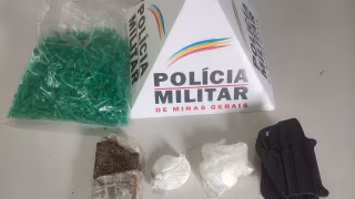 Homem é preso por tráfico de drogas durante operação da PM em Itabira