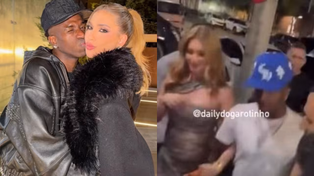 Vini Jr. e Virginia Fonseca curtem férias em Goiânia antes de Natal no Rio e Réveillon em Madri