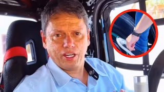 Tarcísio faz trocadilho com campanha da Havaianas ao inaugurar trecho do Rodoanel Norte