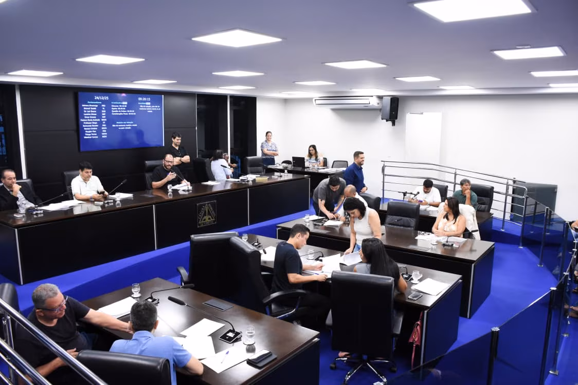 Câmara encerra útlima reunião do ano