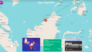 Papai Noel inicia viagem pelo mundo; clique e acompanhe o trajeto em tempo real