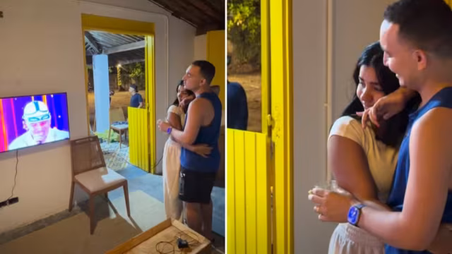 João Gomes se emociona ao rever dueto com Roberto Carlos em especial de Natal