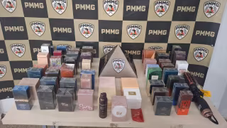Homem é preso após furtar grande quantidade de cosméticos em João Monlevade