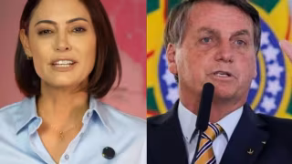 Michelle Bolsonaro diz que ex-presidente inicia fisioterapia após cirurgia em Brasília