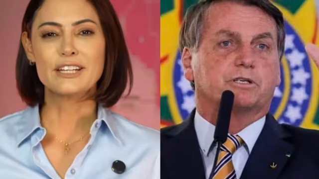 Michelle Bolsonaro diz que ex-presidente inicia fisioterapia após cirurgia em Brasília