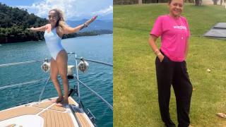 Governanta de Virgínia Fonseca conhece o mar pela primeira vez em viagem ao Rio