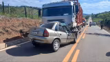 Motorista morre em colisão frontal na MGC-120, em Guanhães