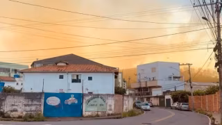 Itabira cobra explicações da Vale sobre nuvem alaranjada após detonação em mina