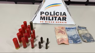 Adolescente é apreendido com munições de vários calibres em motocicleta em São Domingos do Prata